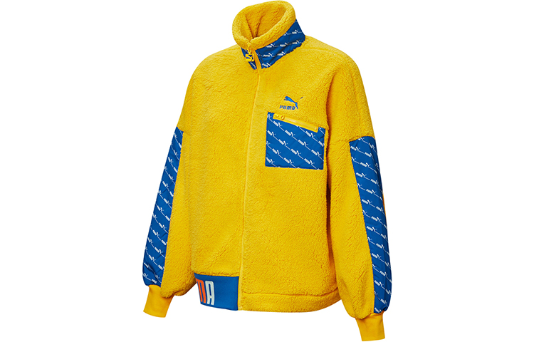 Женская куртка PUMA зимняя (желтая)