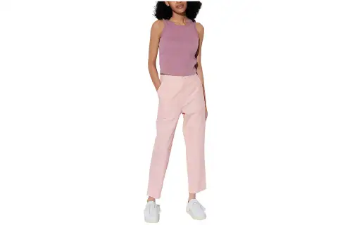 UNIQLO Casual Pants Women's Pastel Pink