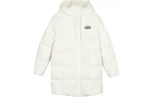 Skechers Puffer Jacket Women's Marshmallow White