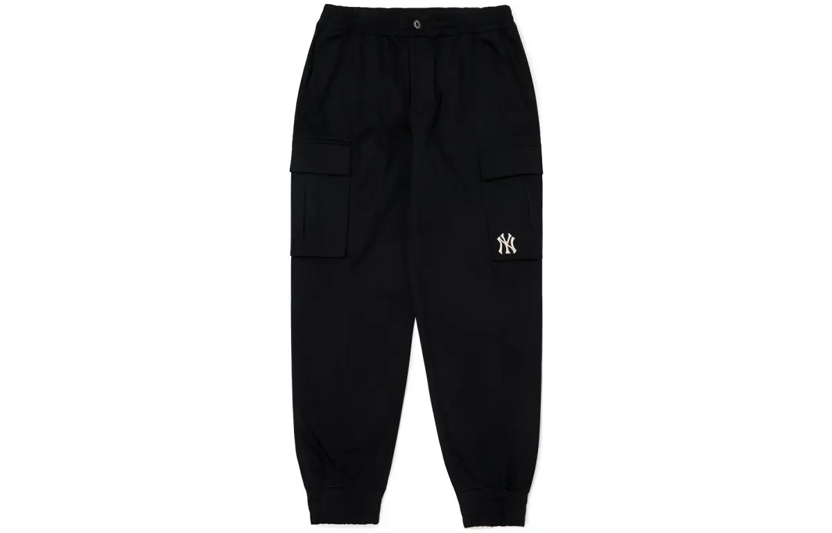 MLB Cargo Pants Women's Black Moderate Cuffed Pants