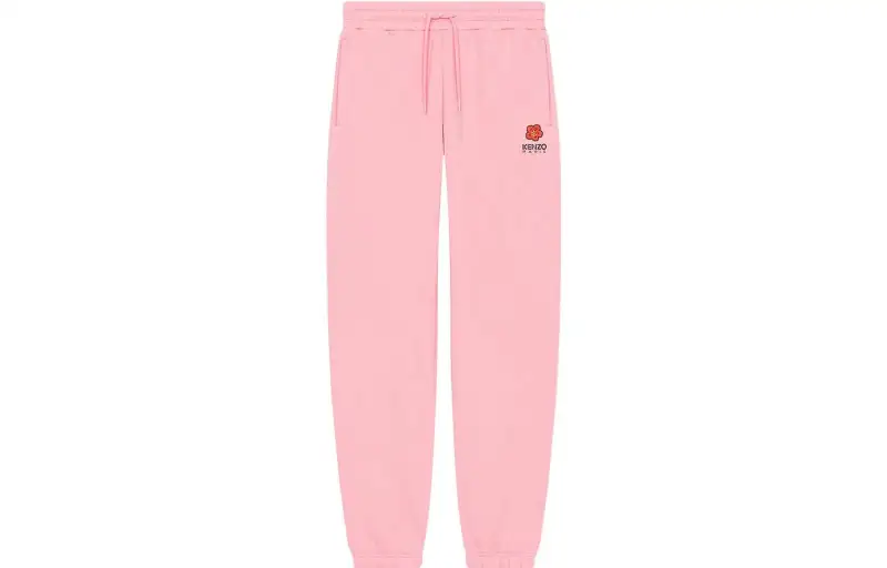 KENZO Logo-Embroidered Drawstring Track Trousers
