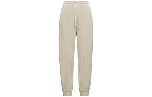 Converse Knitted Sweatpants Women's Khaki Beige Moderate Cuffed Pants