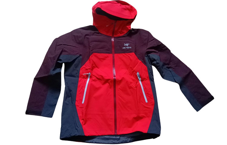 Arc'teryx BETA Lightweight Windbreaker Jacket Women's Red & Brown Gray/Dope Red/Maroon/Graphite