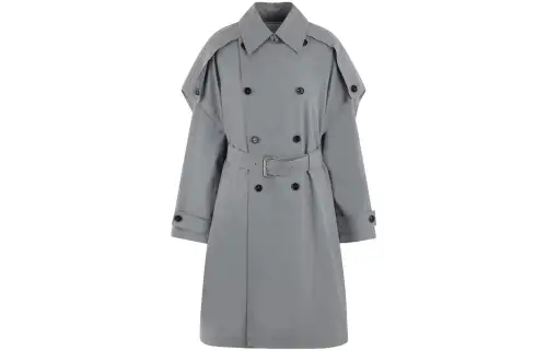 Bottega Veneta Relaxed Fit Trench Cape