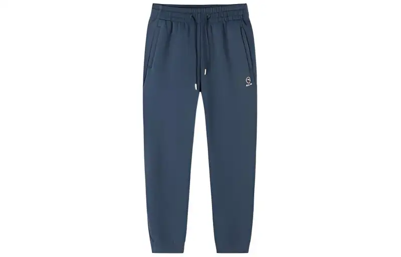 Anta Cuffed Pants Moderate Sweatpants Spring Summer Women's Blue