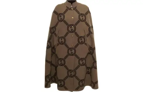 GUCCI Cloak Women's Light Umber