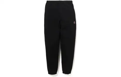 A BATHING APE Knitted Sweatpants Women's Moderate Straight Fit Pants