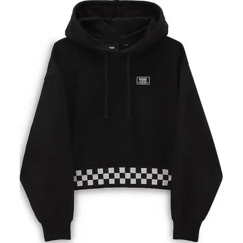 Vans Sweatshirts Women's Black Hooded Moderate