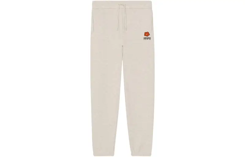 KENZO X Nigo FW22 Knitted Sweatpants Women's Light Gray