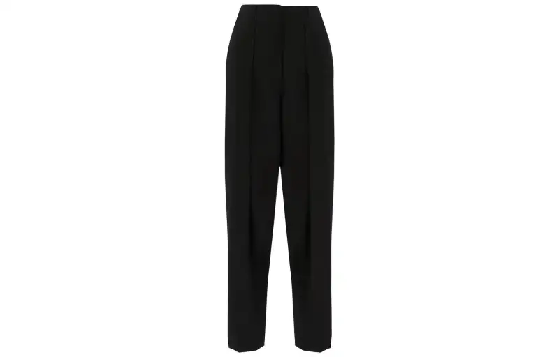 LOEWE Knitted Sweatpants Women's Black Moderate