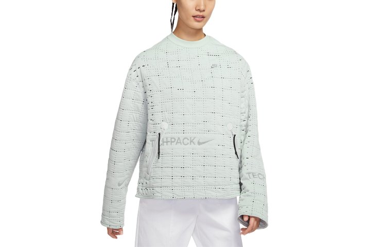 Женская куртка Nike Therma-fit Adv Tech Pack (светло-серебристая)