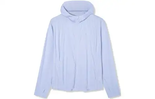 ANTA Variety Training Collection Sun Protection Clothing Women's Bellflower Purple Hooded Thin