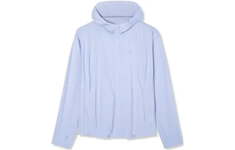ANTA Variety Training Collection Sun Protection Clothing Women's Bellflower Purple Hooded Thin
