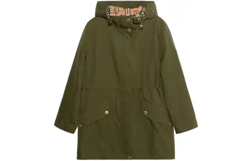 Burberry Hooded Parka Coat