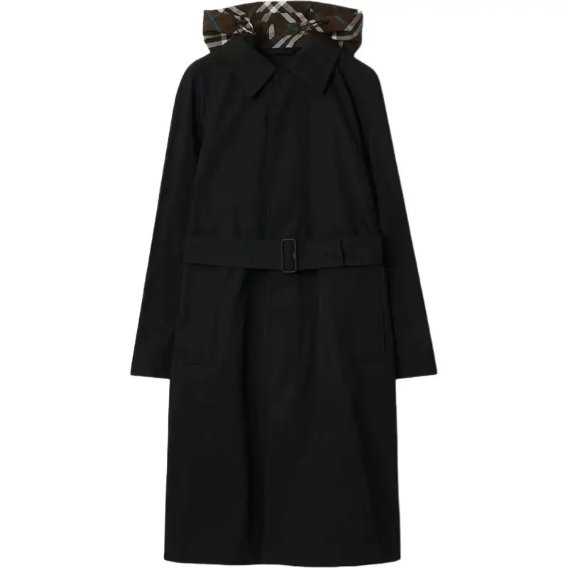 Burberry SS24 Coat Women's Black