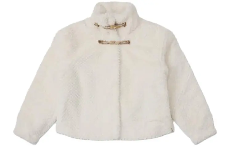 Converse FW23 Velvet feel Coat Women's Milk White