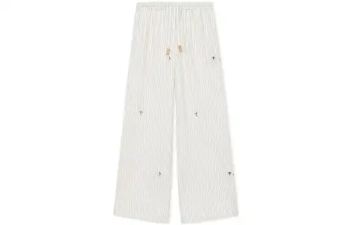 LOEWE Striped Drawstring Pyjama Trousers