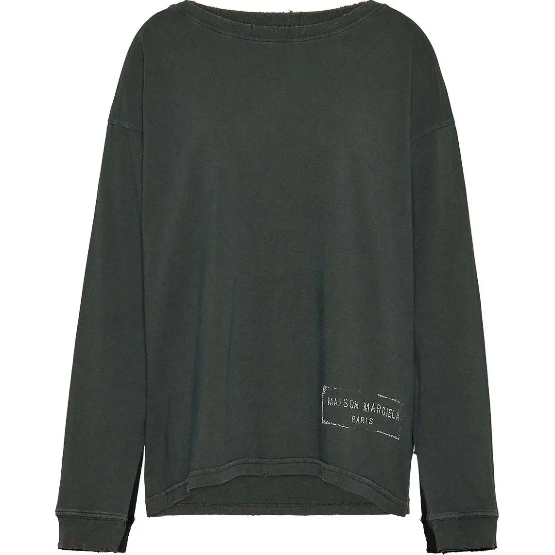 Maison Margiela Sweatshirt Women's Washed Black