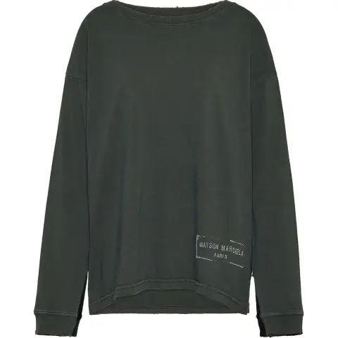 Maison Margiela Sweatshirt Women's Washed Black