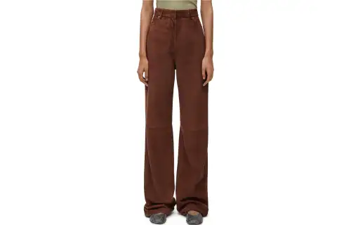 LOEWE Casual Pants Women's Dark Red