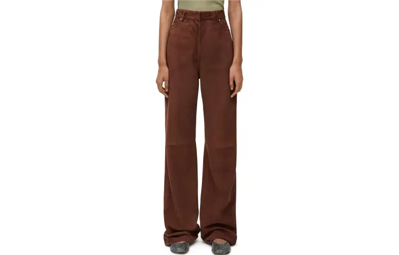 LOEWE Casual Pants Women's Dark Red