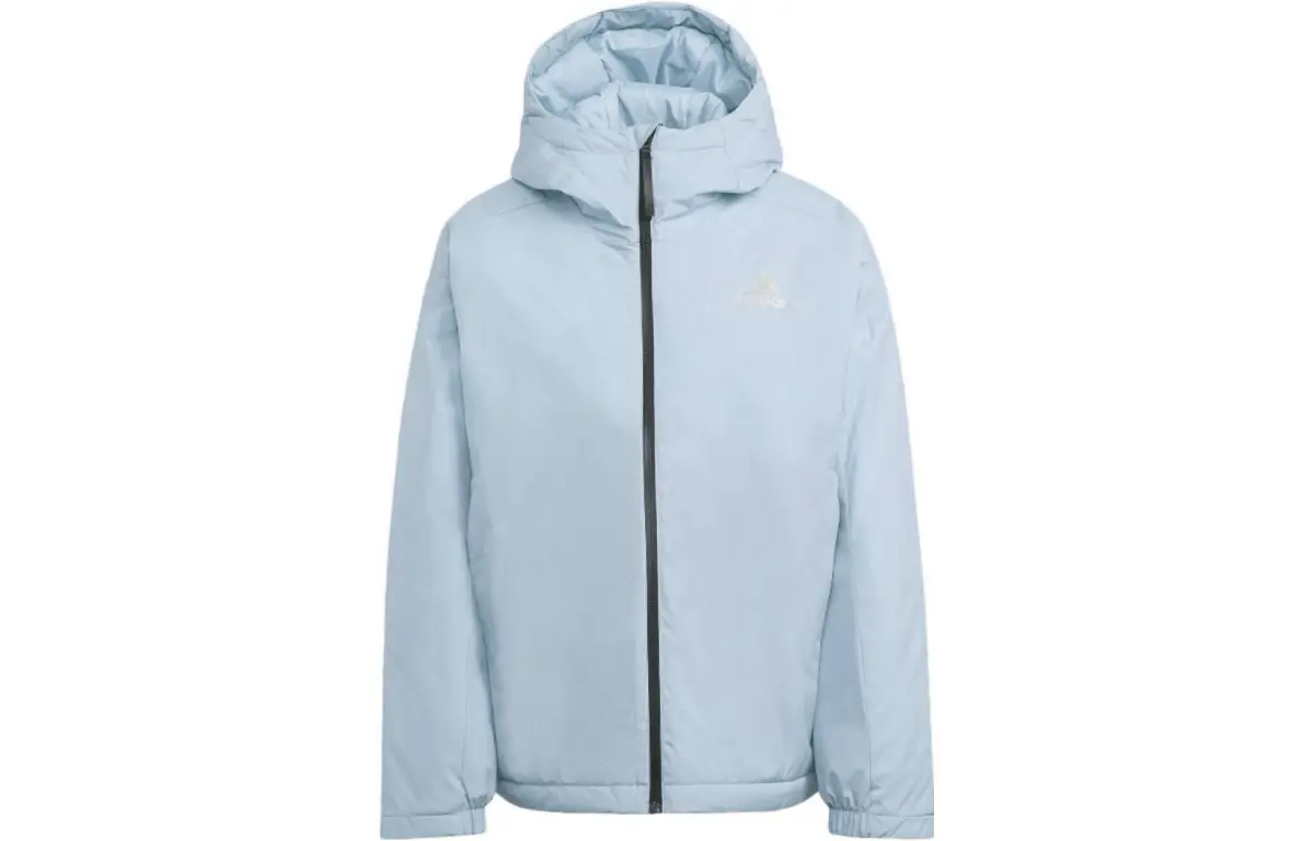 Adidas Puffer Jacket Women's Cream Blue