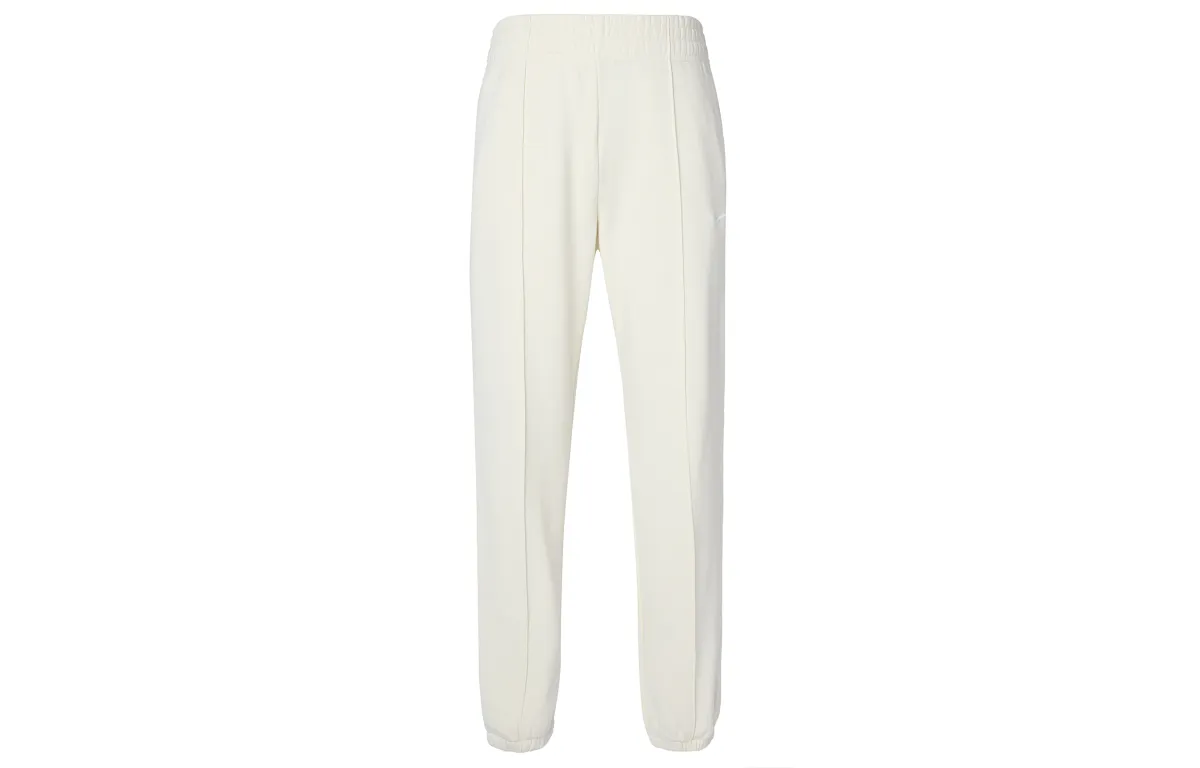Nike Sportswear Essentials Knitted Sweatpants Women's Coconut Milk Moderate Cuffed Pants