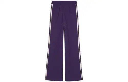 GUCCI x Adidas Originals SS23 Casual Pants Women's Purple