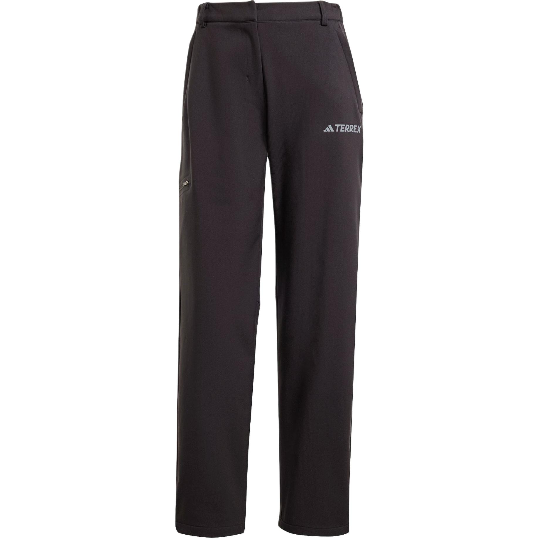Adidas XPLORIC BRUSHED SOFTSHELL Casual Pants Women's Black