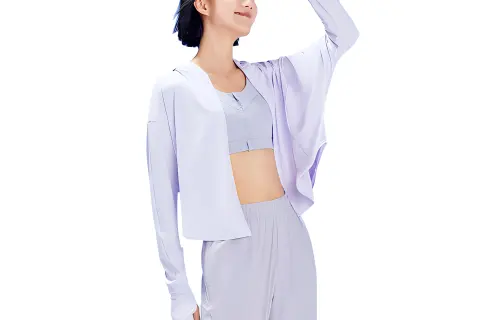Anta Dust Resistant Windproof Sun Protection Clothing Women's Waterlight Purple