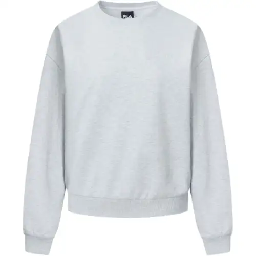 FILA Sweatshirts Women's Gray Crew Neck Moderate