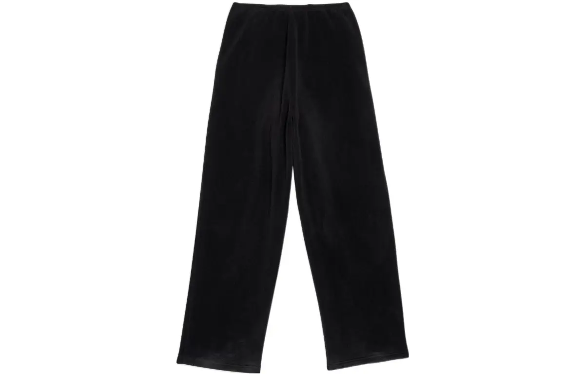 Balenciaga SS22 Knitted Sweatpants Women's Black
