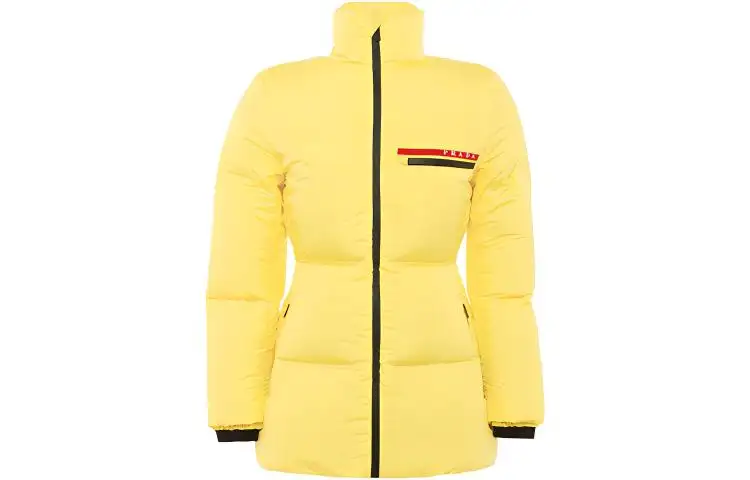 PRADA Puffer Jacket Women's Yellow