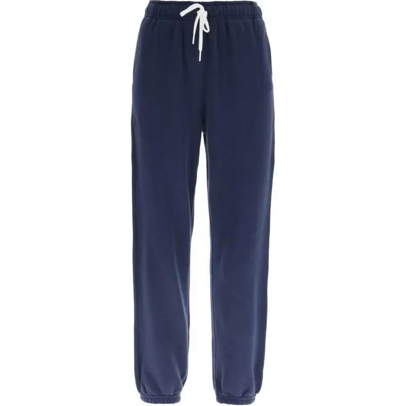 Polo Ralph Lauren SS23 Knitted Sweatpants Women's Marine Blue