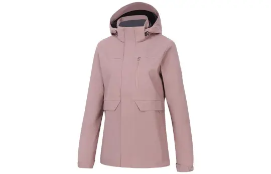 Li Ning Trench Coat Women's Wood Pink