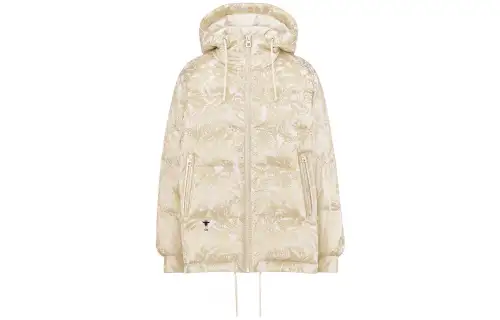 DIOR FW23 Puffer Jacket Women's Beige