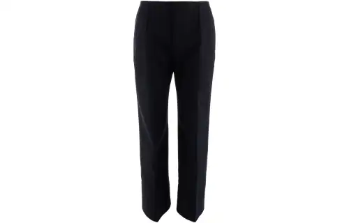 Bottega Veneta Casual Pants Women's Navy Blue Moderate Straight Fit Pants