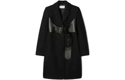 OFF WHITE Belted Single breasted Coat