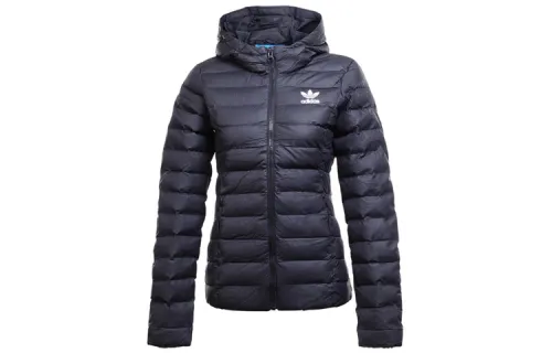 Adidas Originals Hooded Puffer Jacket Women's Black
