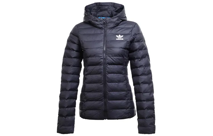 Adidas Originals Hooded Puffer Jacket Women's Black