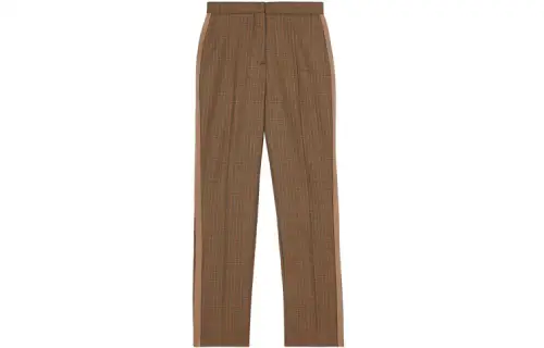 Burberry Casual Pants Women's Brown Moderate Straight Fit Pants