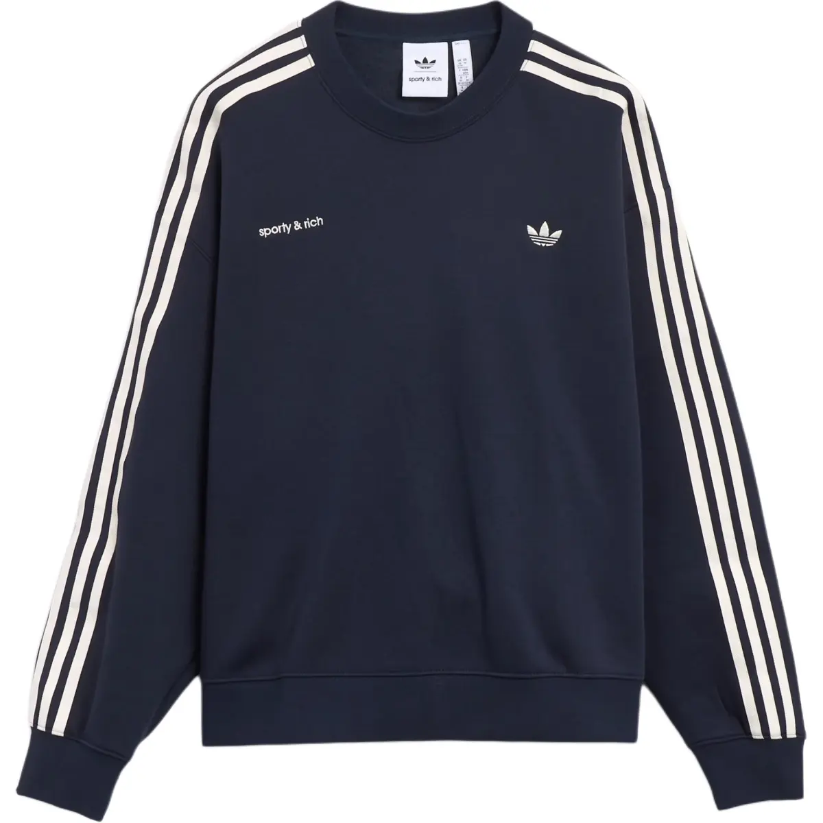 Adidas Originals x Sporty & Rich Sweatshirt Women's Dark Navy Blue