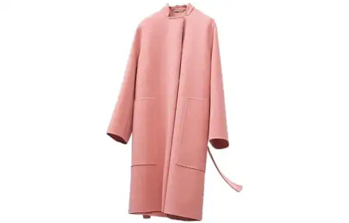 HERMES Velvet Jackets Women's Pink Moderate