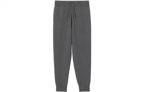 Burberry FW22 Knitted Sweatpants Women's Gray