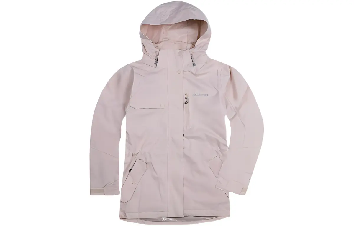 Columbia Windproof Windbreaker Jacket Women's Dusty Pink