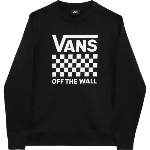 Vans Sweatshirts Women's Black Crew Neck Moderate