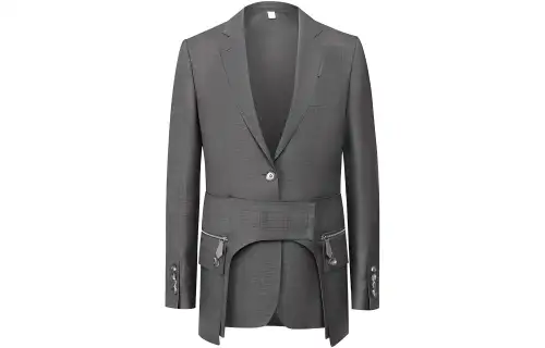 Burberry Business Suit Women's Charcoal Gray