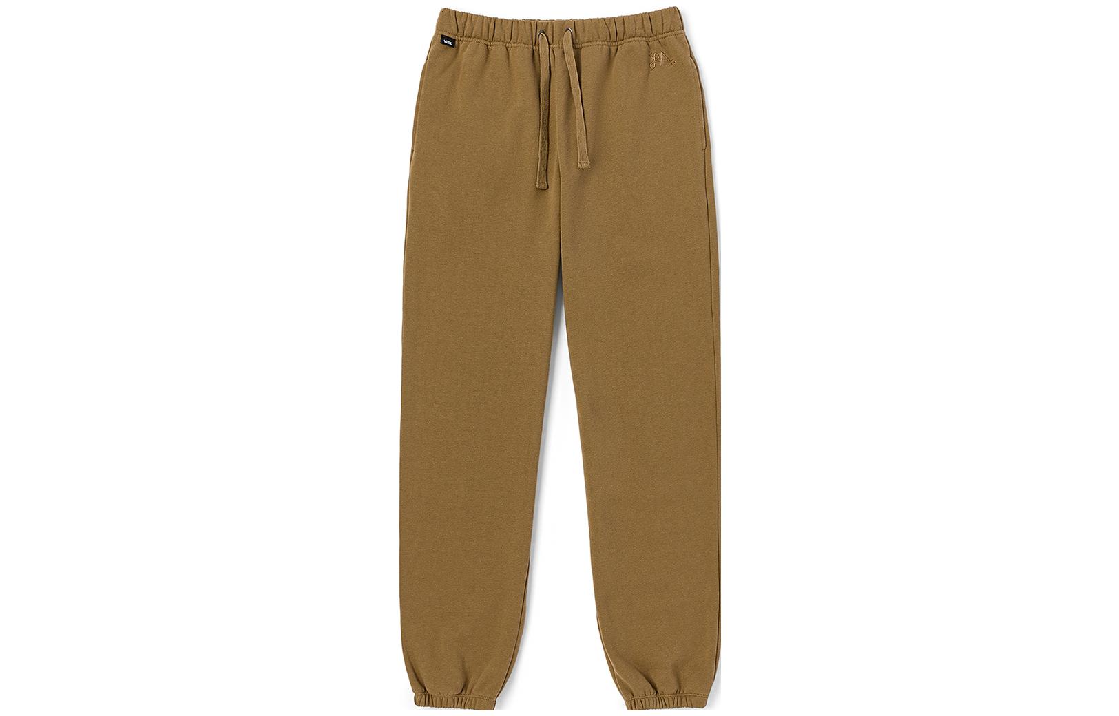 Женские штаны Vans Small Logo Joggers (желтые)