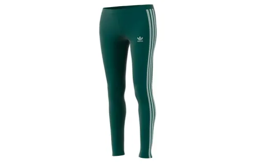 Adidas Originals Knitted Sweatpants Women's Green Moderate Slim Fit Pants