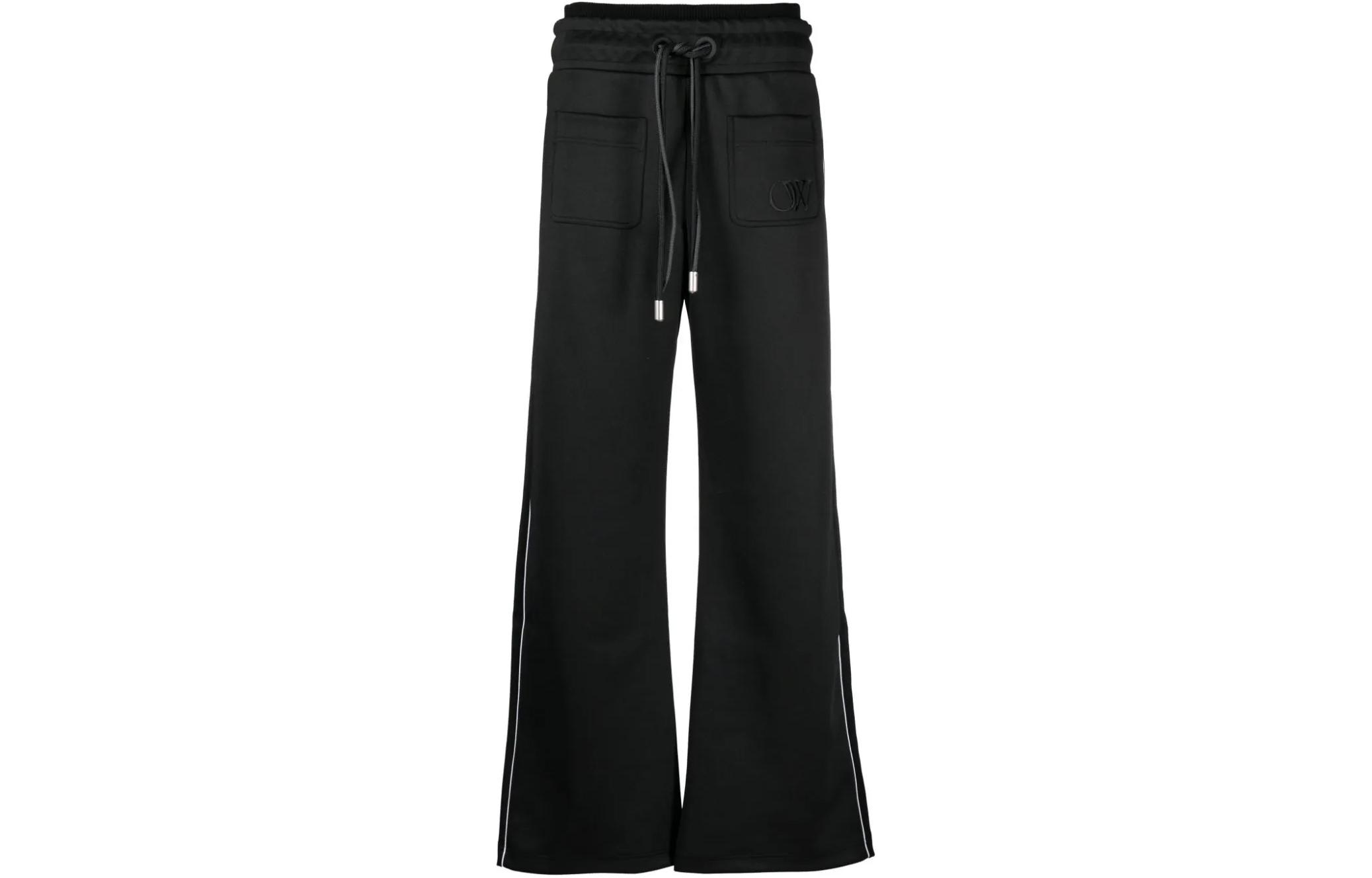OFF WHITE Casual Pants Women's Black